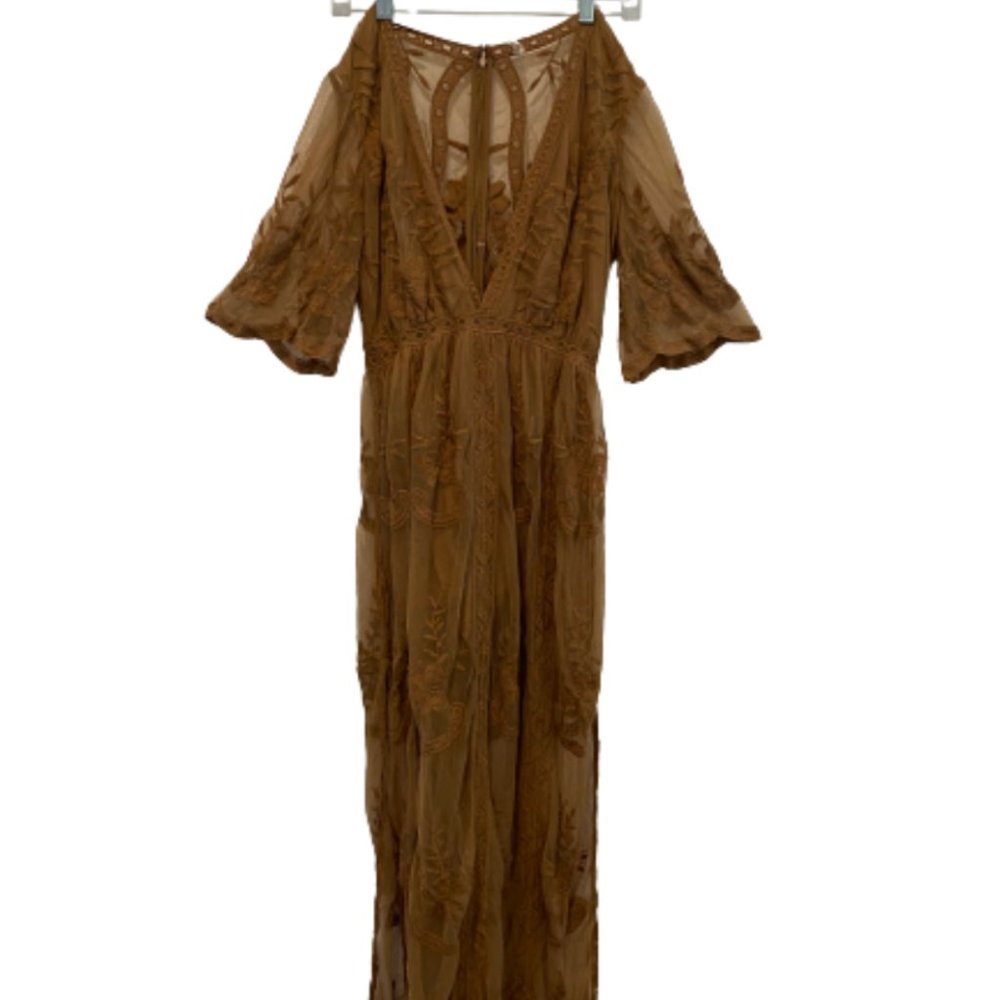 Brown Boho Dress from Wishlist